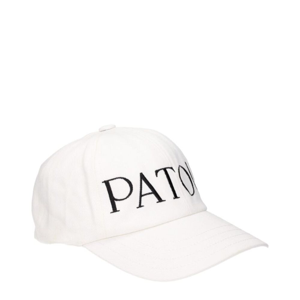Patou White Cotton Cap (Baseball Women's Hat)